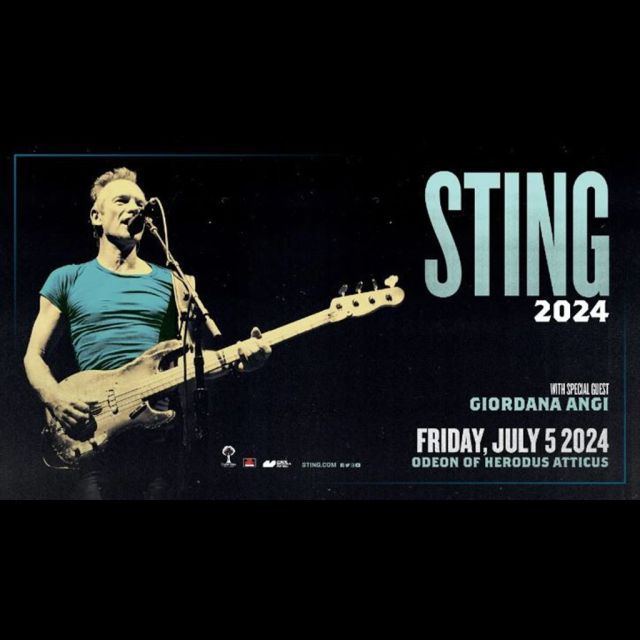 O Sting επιστρέφει στο Ηρώδειο για μια καθηλωτική συναυλία