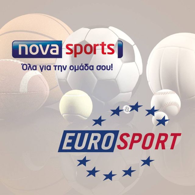 Ζωντανές αθλητικές μεταδόσεις Novasports & Eurosport, 7 – 18 Μαΐου