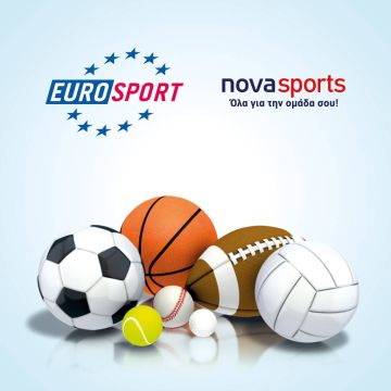 Ζωντανές αθλητικές μεταδόσεις Novasports & Eurosport, 4 – 15 Νοεμβρίου