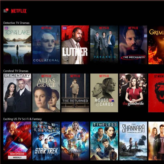 Ενεργοποιήθηκαν τα video previews-trailers των ταινιών και σειρών στο Netflix app