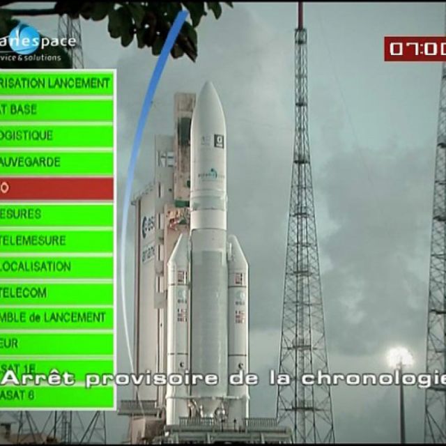 Αναβολή εκτόξευσης του Ariane 5