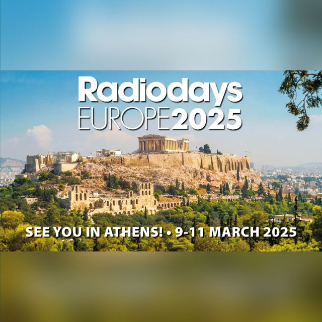 Η ΕΡΤ δίνει δυναμικό παρών στο Radiodays Europe