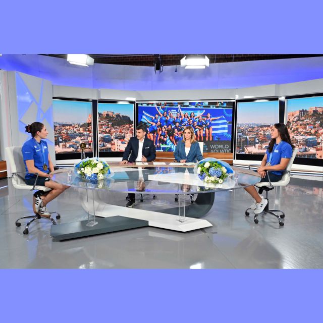 Τα «χρυσά» κορίτσια της Εθνικής μας Ομάδας Πόλο στην ΕΡΤ