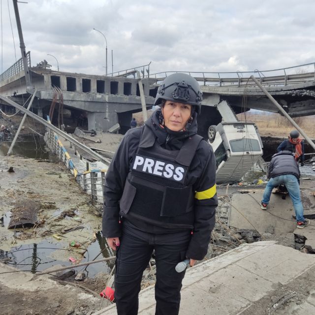 Η δημοσιογράφος της ΕΡΤ Ευτυχία Πενταράκη υποψήφια για το διεθνές βραβείο «Δημοσιογράφος της Χρονιάς 2022»