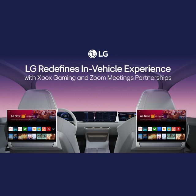 LG ΕΠΑΝΑΠΡΟΣΔΙΟΡΙΖΕΙ ΤΗΝ ΕΜΠΕΙΡΙΑ ΕΝΤΟΣ ΟΧΗΜΑΤΟΣ ΜΕΣΩ ΣΥΝΕΡΓΑΣΙΩΝ ΜΕ ΤΟ XBOX ΓΙΑ GAMING ΚΑΙ ZOOM ΓΙΑ ΣΥΝΑΝΤΗΣΕΙΣ