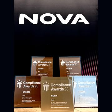 Nova: Σημαντικές διακρίσεις στα Compliance Awards 2023