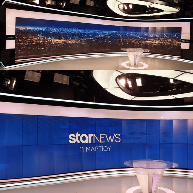 Πρωτοποριακές Digital Signage λύσεις από την LG στο Κεντρικό Δελτίο Ειδήσεων του STAR CHANNEL