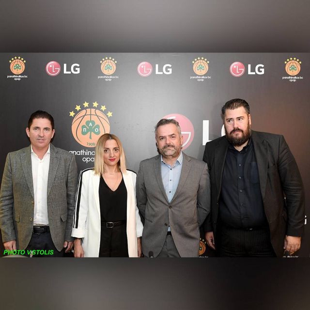 LG και ΚΑΕ ΠΑΝΑΘΗΝΑΪΚΟΣ ΟΠΑΠ ανανεώνουν τη συνεργασία τους για την αγωνιστική σεζόν 2018 – 2019