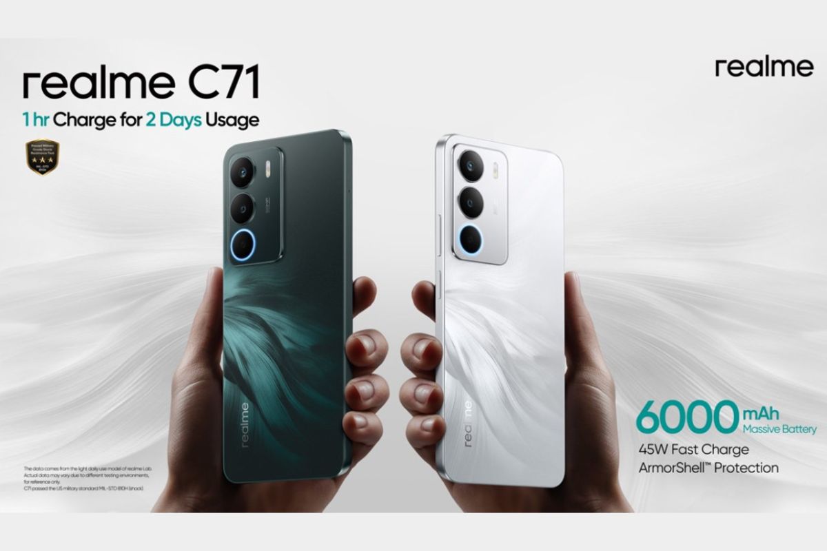 Η realme Παρουσιάζει το νέο realme C71: Αυτονομία και Απόδοση σε Προσιτή Τιμή