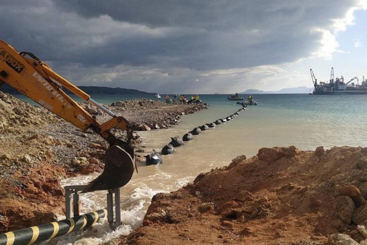Ολοκληρώθηκε η ηλέκτριση του υποβρύχιου καλωδίου που ενώνει Κρήτη με Πελοπόννησο