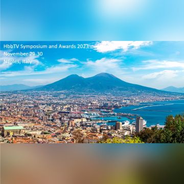 Το 11ο HbbTV Symposium and Awards 2023 στις 29-30 Νοεμβρίου 2023 στη Νάπολη