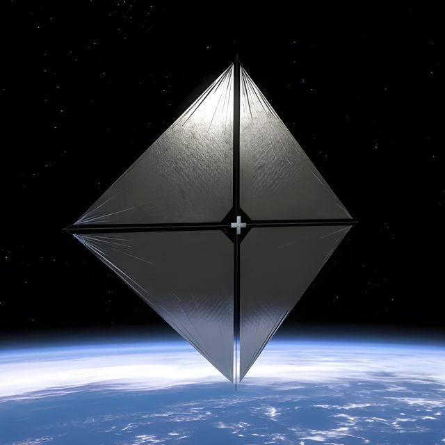 Η NASA εκτόξευσε ένα ηλιακό ιστίο στο διάστημα