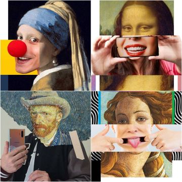 Ο Hey Reilly αποτυπώνει με τον δικό του τρόπο κλασικά έργα τέχνης για τη γενιά του Instagram