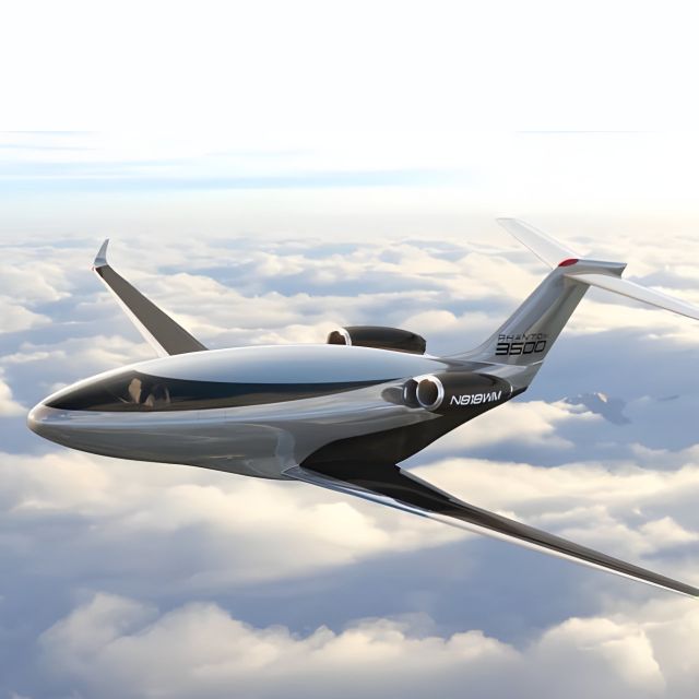 Φουτουριστικό επιβατηγό αεροσκάφος με οθόνες τηλεόρασης αντί παράθυρα