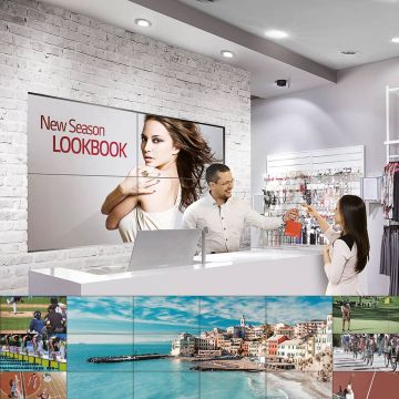 Άψογη εμπειρία θέασης χωρίς περιορισμούς από τη νέα Seamless-Video Wall οθόνη 49 ιντσών LG VL5B