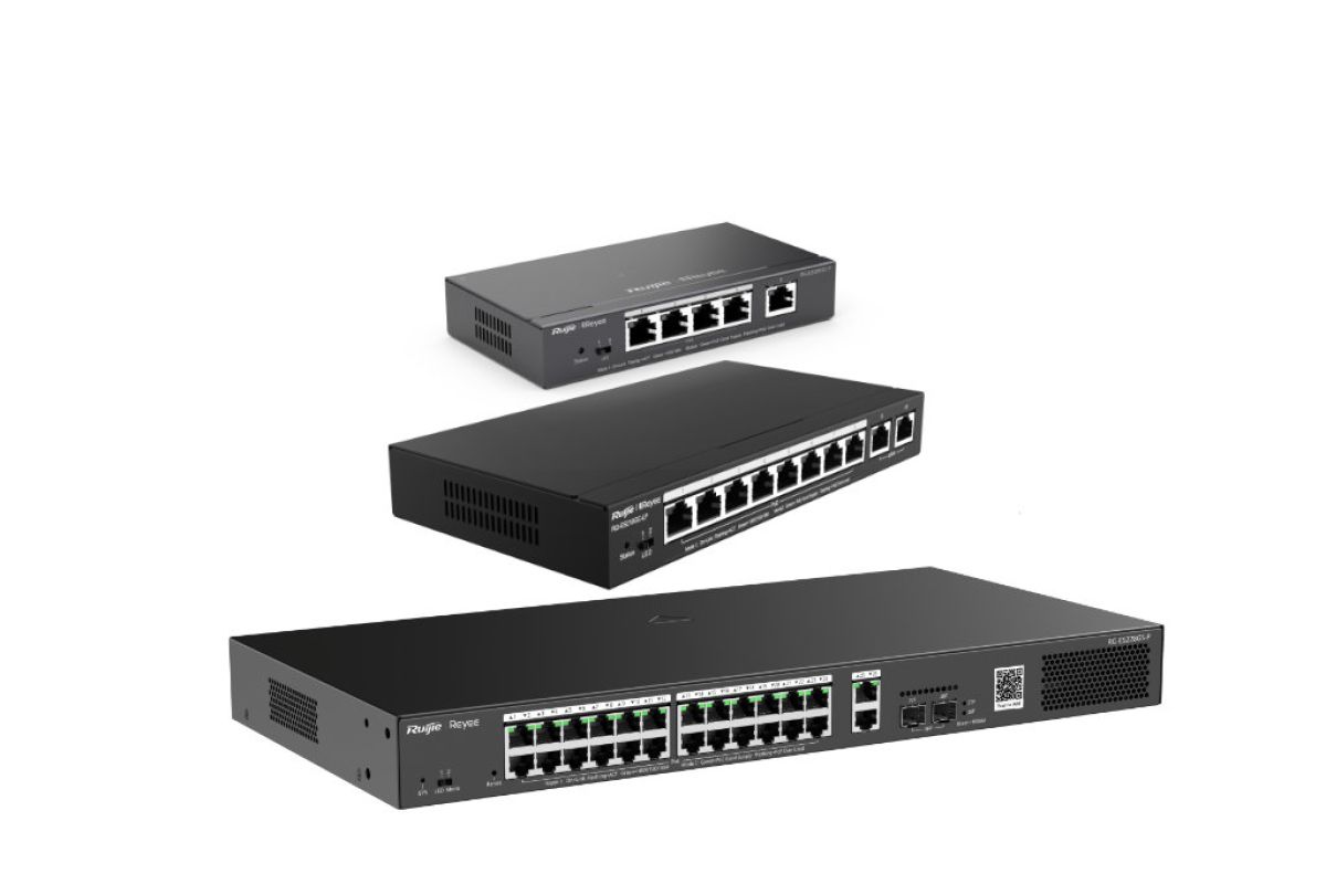 Ανακαλύψτε την ES200 Switch Σειρά της Ruijie Reyee, ιδανική για κάθε επιχείρηση!
