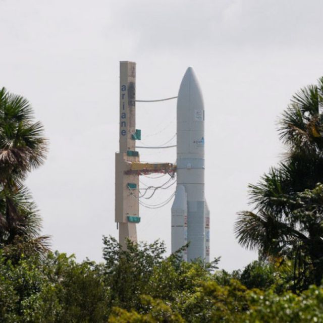 O Ariane 5 έτοιμος για την σημερινή εκτόξευση – Flight 199
