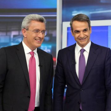 Ο Κ. Μητσοτάκης στην πρεμιέρα του «Ενώπιος – Ενωπίω»