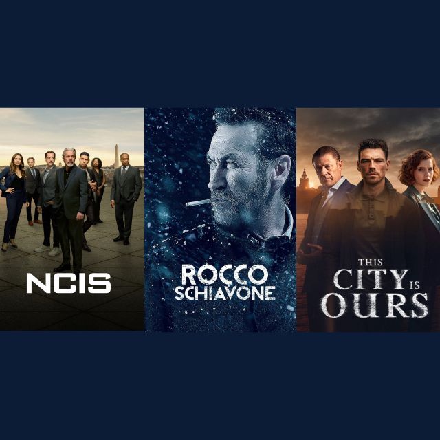 Οι αστυνομικές σειρές «This City is Ours», «NCIS season 23» και «Rocco Schiavone season 6» έρχονται να καθηλώσουν στο Novacinema4!