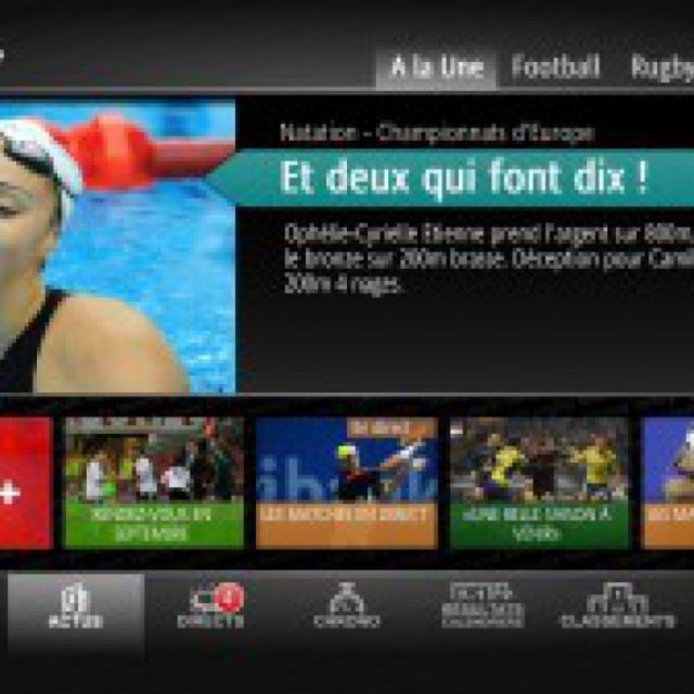 Η γαλλική Equipe.fr με αθλητικά σε τηλεοράσεις που μπαίνουν στο ίντερνετ