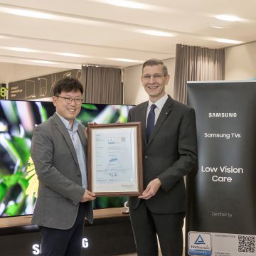 Οι τηλεοράσεις Neo QLED και QLED 2023* της Samsung κερδίζουν την πιστοποίηση “Low Vision Care” από την TÜV Rheinland