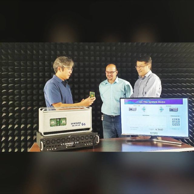 H Samsung επιδεικνύει πρωτότυπο 6G σε συχνότητες TeraHertz