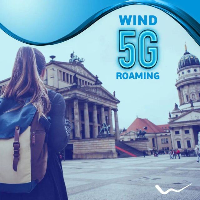 Η WIND προσφέρει πρόσβαση 5G Roaming σε 28 χώρες