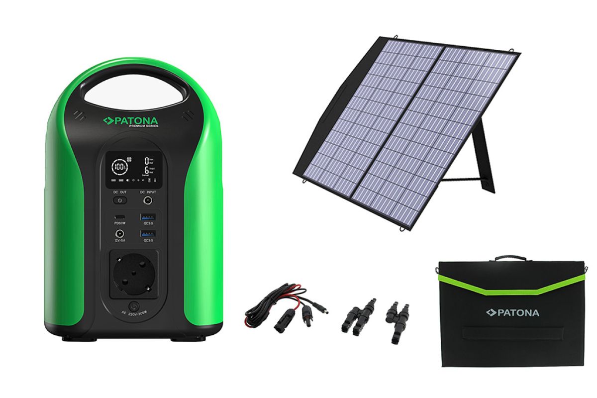 Φωτοβολταϊκό πάνελ & ηλεκτρική γεννήτρια Patona