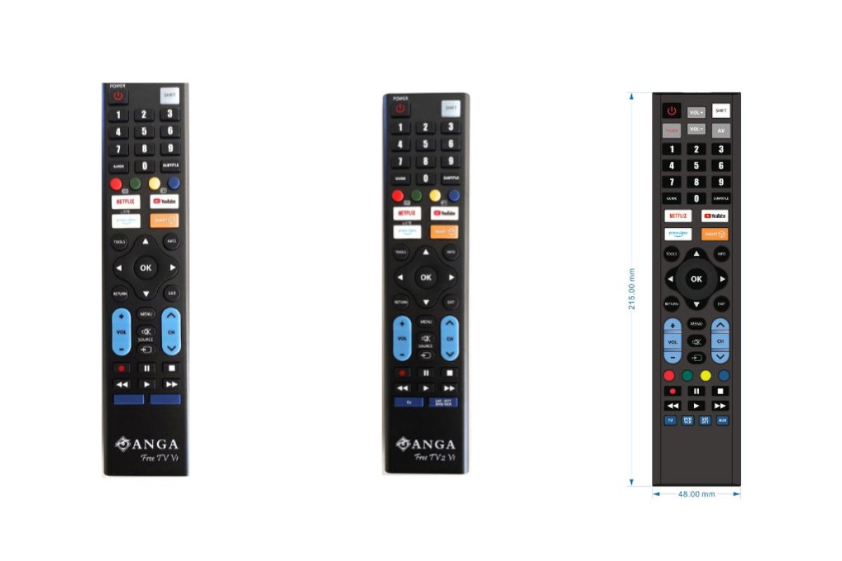 Anga Free TV 1, 2 & 4 Combo