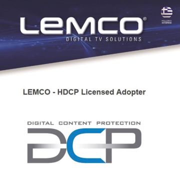 Η Lemco επίσημη HDCP licensed adopter!