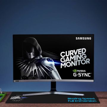 H Samsung Παρουσιάζει την Κυρτή Gaming Οθόνη CRG5 240Hz  με G-Sync Συμβατότητα