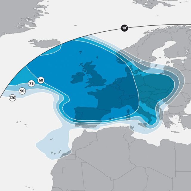 Νέα footprint των Astra 2F, 2E και 2G από την SES