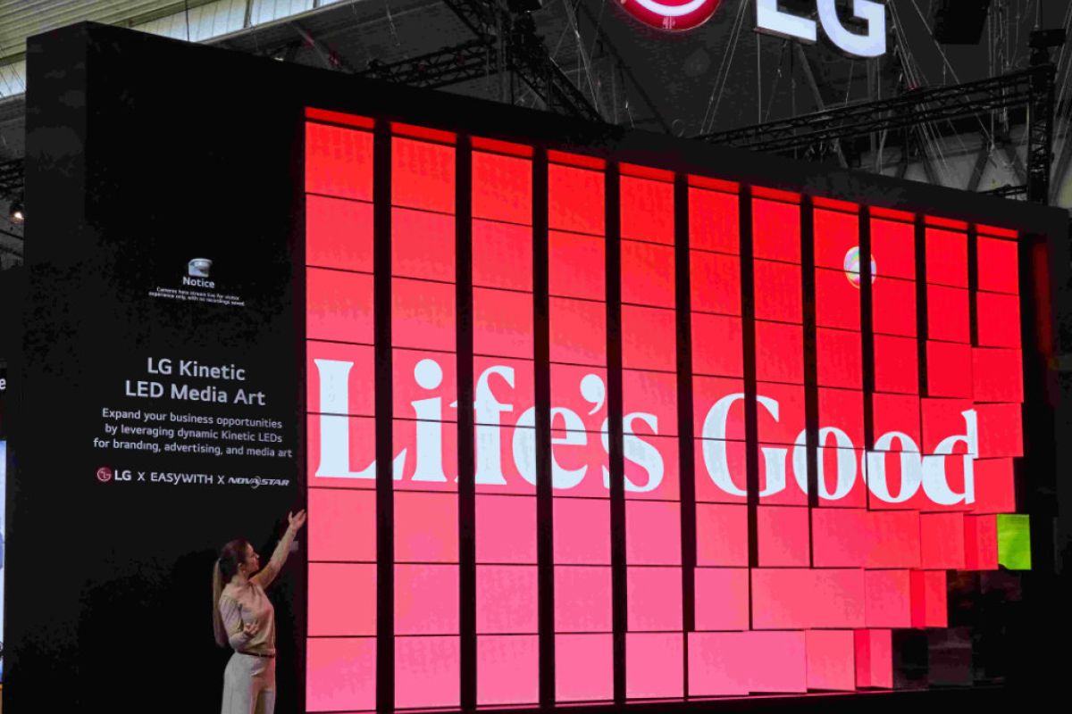 LG MEDIA ART: ΚΑΙΝΟΤΟΜΙΑ ΚΑΙ ΤΕΧΝΗ ΣΥΝΑΝΤΗΘΗΚΑΝ ΣΤΗΝ ISE 2025