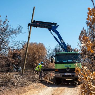 Όμιλος ΟΤΕ: πλήρης αποκατάσταση δικτύων στην Ραφήνα,  συνεχίζονται εντατικά οι εργασίες σε Ν. Βουτζά και Μάτι