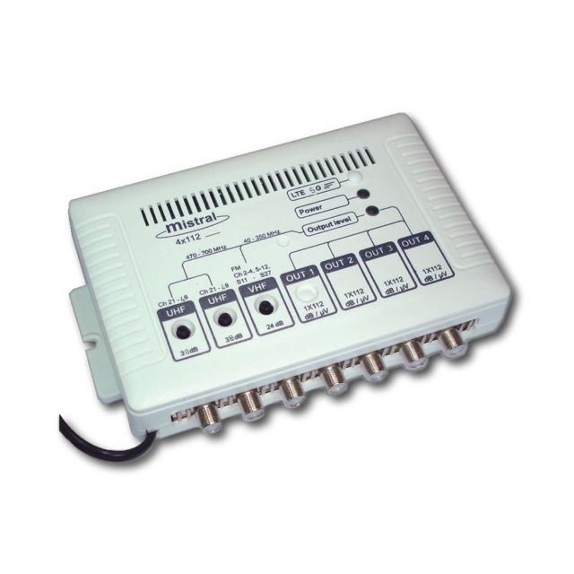 Τα νέα της Mistral – Οδηγίες για μια καλή εγκατάσταση: Ενισχυτής κεντρικής κεραίας VUU-4×112