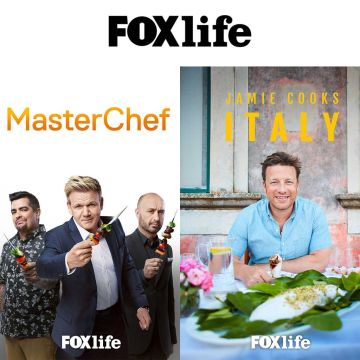 «Jamie Cooks Italy» και «MasterChef 9», το τηλεοπτικό μενού του FOX Life γίνεται ακόμα πιο χορταστικό!