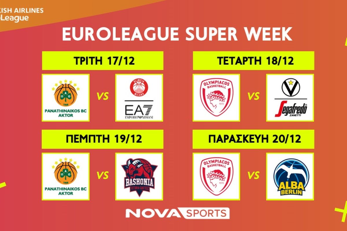 EuroLeague Super Week No5 21c0cc2c