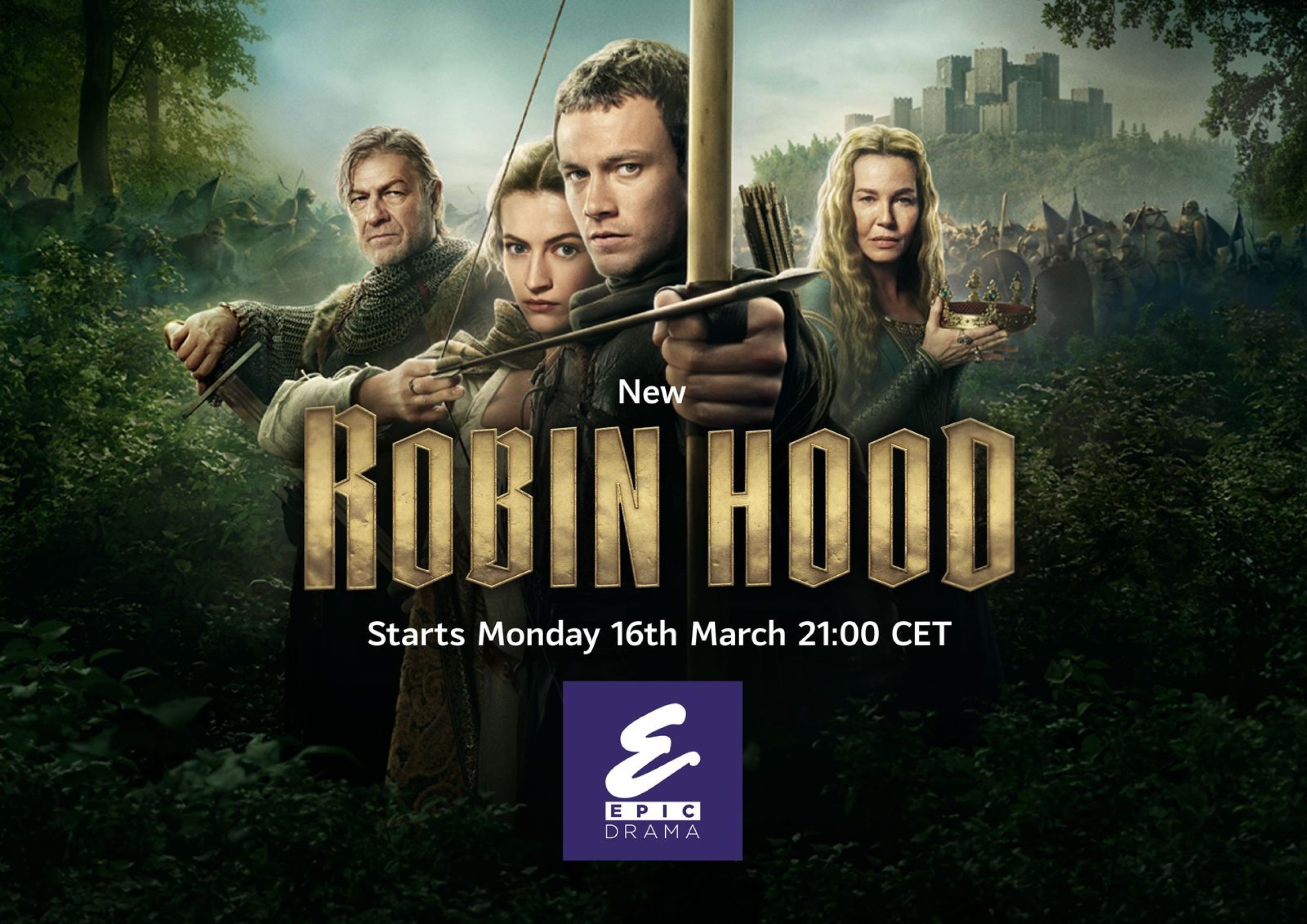Epic Drama Robin Hood KEY ART Landscape 24d86788