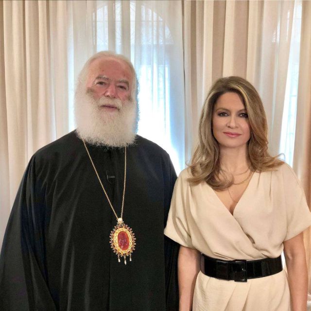 Ο Πάπας και Πατριάρχης Αλεξανδρείας και Πάσης Αφρικής Θεόδωρος Β’ στην εκπομπή «Κάτι τρέχει με τη Μάριον»