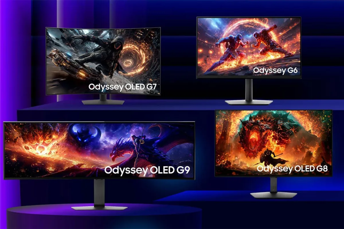 Η Samsung παρουσίασε τη νέα σειρά οθονών Odyssey στο Gamescom 2026