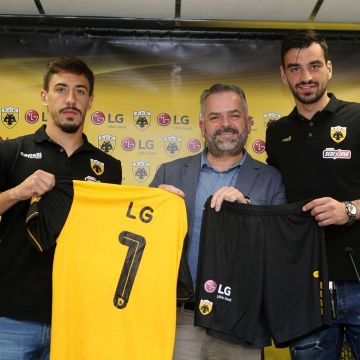 H LG Επίσημος Υποστηρικτής της ΠΑΕ ΑΕΚ για την αγωνιστική σεζόν 2019-20