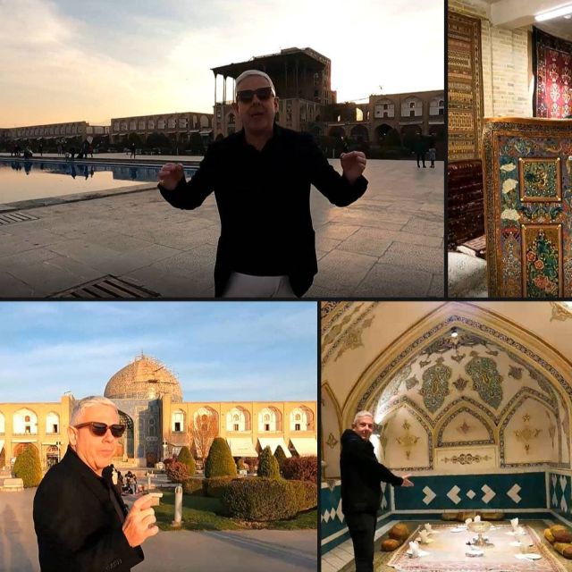 Ο Τάσος Δούσης και οι Εικόνες συνεχίζουν το ταξίδι τους στο Ιράν και επισκέπτονται το Ισφαχάν