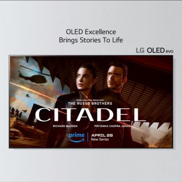 LG & Prime Video συνεργάζονται για τη νέα σειρά Citadel, διαθέσιμη σε LG Smart TVs