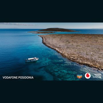 Vodafone Posidonia: Ολοκληρώθηκε η χαρτογράφηση της Ποσειδωνίας σε Μύκονο, Δήλο και Ρήνεια