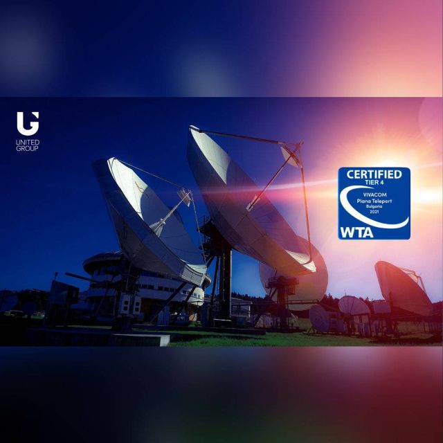 To Plana teleport της United Group έλαβε πλήρη πιστοποίηση βαθμίδας 4 από τον Παγκόσμιο Οργανισμό Τηλελιμένων (WTA)