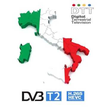 Η Ιταλία θα επιδοτεί τις συσκευές DVB-T2 με 50 ευρώ