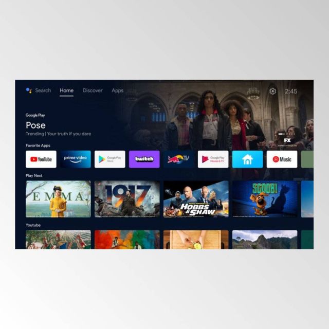 To Android TV μετατρέπεται σε Google TV