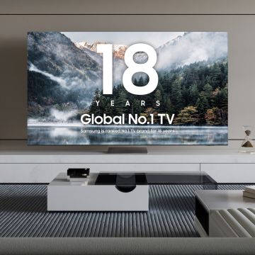 Η Samsung Electronics παραμένει στην κορυφή της παγκόσμιας αγοράς τηλεοράσεων για 18 συναπτά έτη