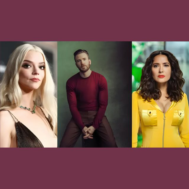 Chris Evans, Salma Hayek, Anya Taylor-Joy και άλλοι σταρ του Hollywood στην Ελλάδα για νέα ταινία του Netflix