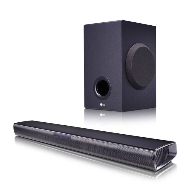 To νέο LG SJ2 sound bar ξεχωρίζει για την κομψή σχεδίαση και το ευρύ φάσμα ήχου